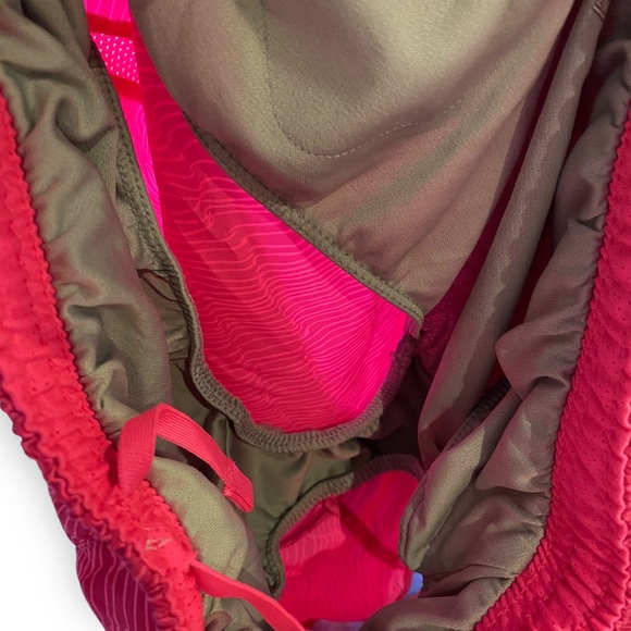 2for$25 NIKE Kids Girls Pink Swim Trunk Shorts Size Large - Picture 4 of 8